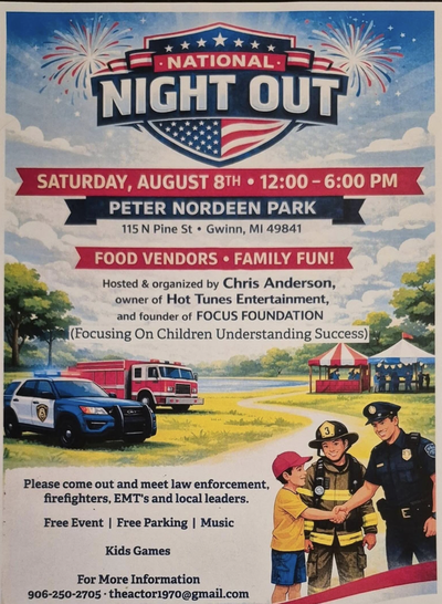 Gwinn National Night Out.