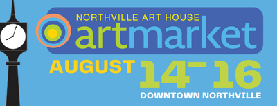 Northville Art House Art Market flyer.
